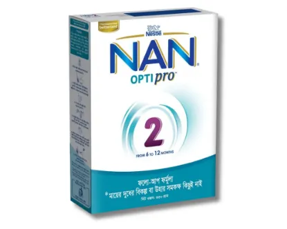 Nestlé NAN Optipro-2 Milk Powder 350gm | Infant Formula (6–12 Months)