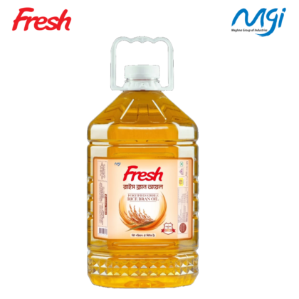 Fresh Rice Bran Oil – 5 Litre Healthy Cooking Oil | Nustrat Store
