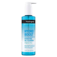 Neutrogena Hydro Boost Hydrating Gel Cleanser for Normal to Dry, Sensitive Skin – 230ml | Hydrating Gel Face Wash