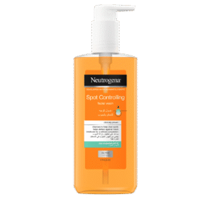 Neutrogena Spot Controlling Facial Wash – 200ml | Acne & Oil Control Face Wash | Nustrat Store